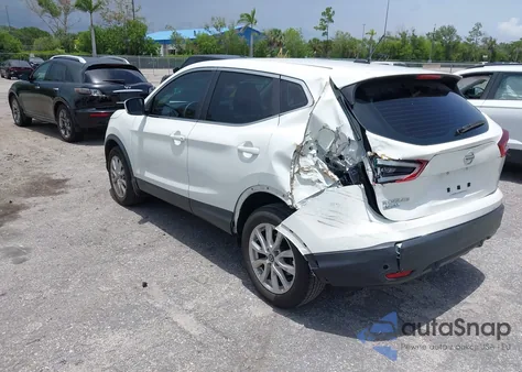 2022 Nissan Rogue Sport S Fwd Xtronic Cvt из США, поврежденный, VIN JN1BJ1AV8NW343653